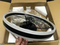 【新品未使用】 50CM シーリングファンライト シーリングファン LED天井ファンライト 10畳~12畳 調光 静音 常夜灯モード 軽量 高輝度 省エネ 照明器具 扇風機 おしゃれ 北欧 寝室 家庭用