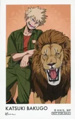 【中古】キャラカード 爆豪勝己 チェキ風イラストカード 「僕のヒーローアカデミア×東武動物公園」 グッズ購入特典