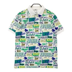 サイズ：6 JACK BUNNY ジャックバニー  半袖ポロシャツ 総柄 グリーン系 [240101527275] ゴルフウェア メンズ ストスト