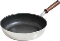 【新品・2営業日で発送】ウルシヤマ金属工業(Urushiyama) IHガット フライパン 26cm 便利な深さ 広い焼き面 アルミ素材で時短調理 ガス IH対応 日本製 GAT-F26