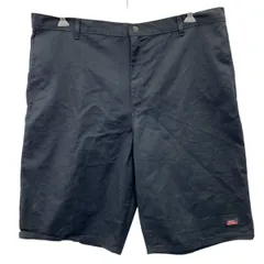 Dickies ワーク ショートパンツ W42 ブラック ディッキーズ ハーフパンツ ビッグサイズ 古着卸 アメリカ仕入 2507-704