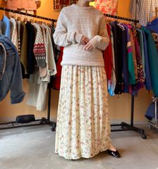J.CREW アイボリー　コットンニット
