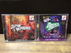 [GUITAR FREAKS][ダンスダンスレボリューション] PS1 プレステ ソフト mEE075 ● ★