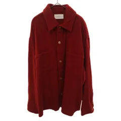 UNUSED (アンユーズド) 22AW ALPACA WOOL SHIRT アルパカウールシャツ レッド US2281のサムネイル