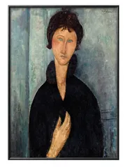 アメディオ・モディリアニ、婦人像、希少な画集より、新品高級額装付 Yahoo!オークション -「モディリアーニ」(美術品) の落札相場