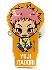 【中古】バッジ・ピンズ 虎杖悠仁 「呪術廻戦カフェ2022 ミニキャラアクリルバッジ」