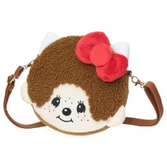 モンチッチ×ハローキティ フェイスショルダーバッグ