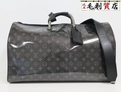 ルイヴィトン LOUISVUITTON M43901 モノグラム エクリプス グレーズ キーポル･バンドリエール 50 伊勢丹限定 極上美品 ボストンバッグ バッグ
