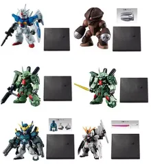 【中古】食玩 トレーディングフィギュア 全6種セット 「FW GUNDAM CONVERGE 10周年 #SELECTION 02」