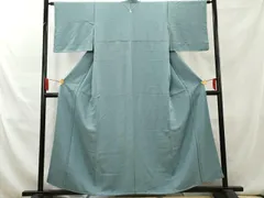 平和屋着物○無地絵羽訪問着 草葉地紋 鳩羽鼠色 やまと