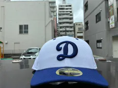 NEW ERA LP 59FIFTY Dodgers Pack ロサンゼルス・ドジャース ホワイト ダークロイヤルバイザー 7 1/2サイズ ¥6600 ＋ 送料¥550