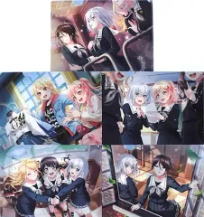 【中古】クリアファイル Morfonica A4クリアファイル5枚セット 「BanG Dream! ガールズバンドパーティ!×ローソン」