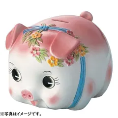 ピギーバンク　ブタ　貯金箱　ビンテージ Amazon.co.jp: ピギーバンク 豚 貯金箱 大 ピンク S-60A : おもちゃ