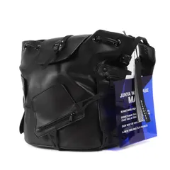 美品 田中オム⭐️コムデギャルソンオム メッセンジャーバッグ キャンバス レザー 美品 田中オム⭐️コムデギャルソンオム メッセンジャーバッグ