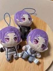 御影玲王 ぬいぐるみストラップ ブルーロック　3種　3セット