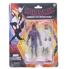 マーベル・レジェンド スパイダーマンシリーズ マイルス・G・モラレス[映画『スパイダーマン:アクロス・ザ・スパイダーバース』] 完成品 6インチ・アクションフィギュア ハズブロ