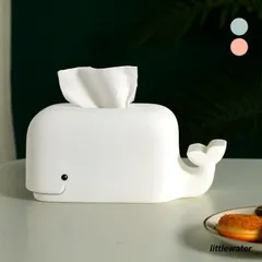 ティッシュケース おしゃれ 北欧 インテリア ペーパーボックス クジラ くじらティッシュカバー ティッシュボックス 小物入れ 動物 鯨CYB52今週注目