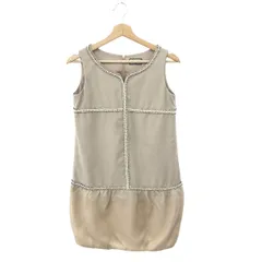 diagram ダイアグラム パールビジュー装飾ワンピース サイズ:36 ドレス/バルーン/切替/ノースリーブ    ベージュ レディース / 240001157381のサムネイル