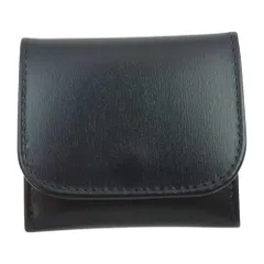 WHITE HOUSE COX ホワイトハウスコックス コインケース S2398 英国製 INDIVIDUAL COLLECTION COIN CASE カーフレザー ハーフベジタブルタンニング 薄型 コインケース 小銭入れ ブラック系【中古】のサムネイル