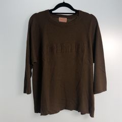 【姫路東店】 中古 TENDERLOIN | テンダーロイン セーター T-NFL KNIT 00s ブラウン サイズ：M 【104】