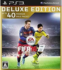 【中古】FIFA 16 DELUXE EEDITION【限定版特典】:Ultimate Team:40プレミアムゴールドパック ダウンロードコード、メッシ FUT 5試合レンタル ダウンロー