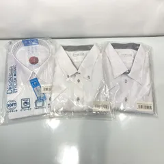 Yシャツ ノーアイロンニットシャツ 半袖5L 3枚セット　(管理番号：OKU9936/G1-80)