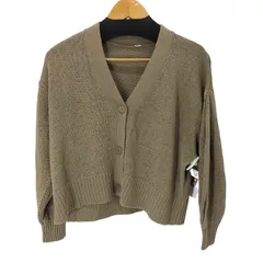 ミラオーウェン Mila Owen 21AW タックスリーブリネンショートカーディガン レディース JPN：1 のサムネイル