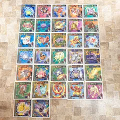 ポケモン　シール　アマダ　最強シール列伝 まとめ売り　422枚　ノーマル Amazon.co.jp: 希少初代最強シール烈伝ポケモンシール