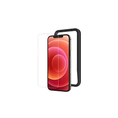 NIMASO ガラスフィルム iPhone 12 mini 用 強化 ガラス 保護 フィルム iPhone 12 ミニ 対応 ガイド枠付き NSP20I103 1