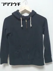 ◇ Lugnoncure ルノンキュール 長袖 ジップアップ パーカー サイズM ネイビー レディース 【中古】 【1002800692552】のサムネイル