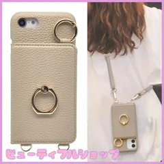 【特価】スマホケース iPhone se ショルダー カード収納 背面手帳型 リング付 iPhone se ケース ショルダー ストラップ付き スマホケース se ショルダー ミラー付き 鏡付き 肩掛け 斜め掛 首掛け 可愛 かわいい おしゃれ スタンド機能