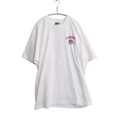 【中古B】90s USA製 BEST フルーツオブザルーム vintage XL メンズ Tシャツ カットソー 半袖 1993年 シングルステッチ ST.BENEDICT 学校 中古B 古着