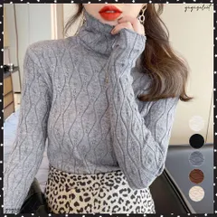 ハイネックニットトップス レディース秋冬タートルネック ニットインナー ジャガード 長袖 韓国 無地 ニットソー ベーシック きれいめニット オフィスカジュアルニットプルオーバー タイトニット 白黒 柔らかいフィット感