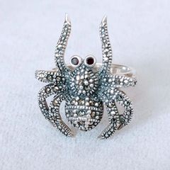 トルコ製 シルバー925 マーカサイト リング
