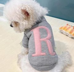 【OUTLET】【閉店セール全品半額】Rロゴスウェットジャンパー　XL   アウトレット　犬服　ドッグウェア