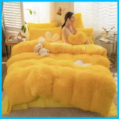 暖かい 掛け布団カバー マイクロファイバー 布団カバー フラットシーツ あったか 枕カバー 色8 ダブル 洗える クイーン 保温 防寒対策 220cm 柔らかい肌触り 吸湿発熱 4点セット 北欧 布団カバーセット おしゃれ 冬用 [OceanMap] 寝具カバ