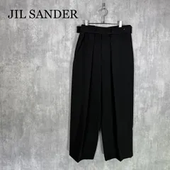 『JIL SANDER』ジルサンダー (48) ワンタック ワイドストレートパンツのサムネイル