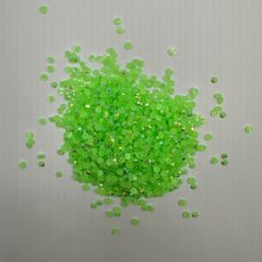 ミルキーストーン　ラインストーン　デコストーン 　ライトグリーン