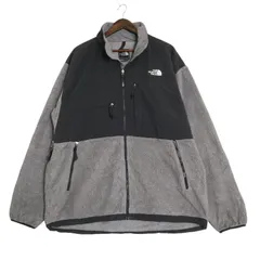 THE NORTH FACE ノースフェイス Denali デナリ フリースジャケット アウトドア グレー (メンズ XXL) 中古 古着 A1598