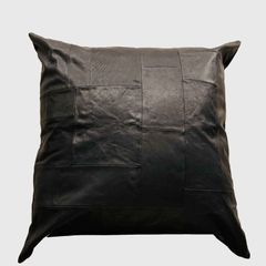 TK-Leather クッション（TKR-CS-LPTW90）(馬革＆牛革パッチワーク95cm角ヴィンテージクッション)【T.K GARMENT SUPPLY】