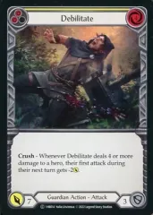 【中古】Flesh and Blood 1HB014[C]：Debilitate (2)