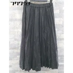 ◇ Heather ヘザー ウエストゴム ロング ギャザー スカート サイズF ブラック レディース 【中古】 【1103090012546】のサムネイル