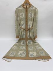 AMERI　LANDSCAPE SCARF DRESS ワンピース　【M132-20250629-06KS】