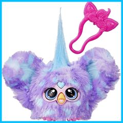 【特価商品】ハズブロ(HASBRO)ファービー ファーブレッツ グルーヴィー ミニフレンド 45種類以上の音、ファービー語オンリー、電動ぬいぐるみ、対象年齢6才以上、パープル G1400 正規品