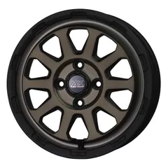 ホイール4本セット MAD CROSS RANGER マットブロンズ 14インチ 4.5J+45 4H-100のサムネイル