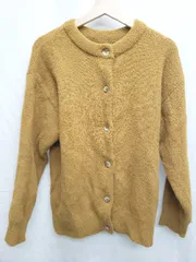 ◇ SM2 サマンサ モスモス 長袖 ニット カーディガン サイズF ブラウン系 レディース P  【1408200012271】