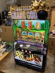 実機 税込 オッケー． Ｌパチスロにゃんこ大戦争ＭＫ◆スマスロ遊技用ユニット取り付け済み◆