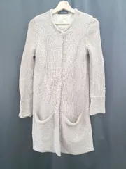 ◇ ⊇ green label relaxing UNITED ARROWS 長袖 ニット コート ジャケット 表記なし ベージュ系 レディース E  【1507230016362】