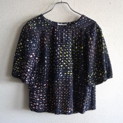 極美品】mina perhonen【before ブラウス】38 ミナペルホネン 25090613  