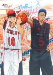 [Used] Poster/Tapestry B: Kagami Taiga & Aomine Daiki Noren 3 "Kuroko's Basketball"